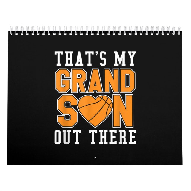 Calendrier C'Est Ma Grand-Mère Et Mon Grand-Père De Basket-Ba (Protection)