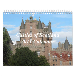 Calendrier Châteaux de l'Ecosse 2011Calendar