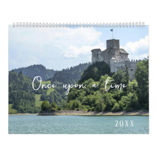 Calendrier Châteaux Quatre saisons conte de fées Wall