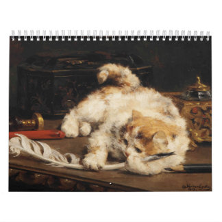 Calendrier Chats dans l'Art Classique