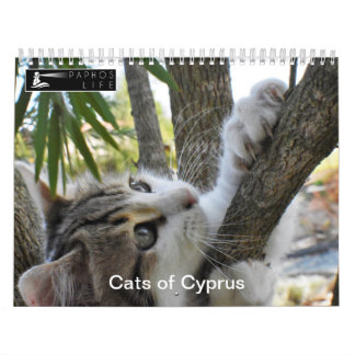 Calendrier Chats de Chypre par PaphosLife