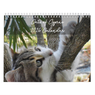 Calendrier Chats de Chypre par PaphosLife Calendar