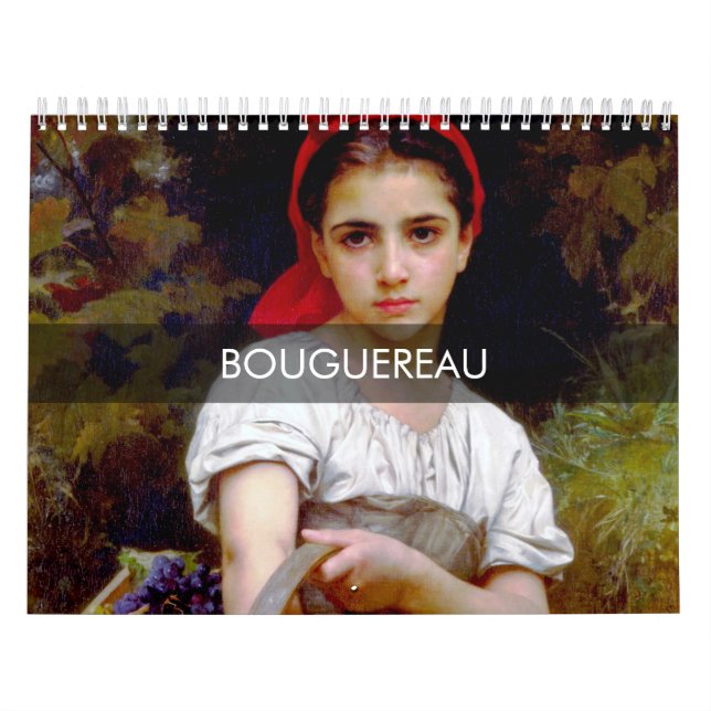 Calendrier Chef-d'œuvre de Bouguereau (Protection)
