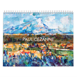 Calendrier Chef-d'œuvre de Paul Cézanne