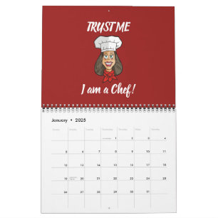 Calendrier Chef femme