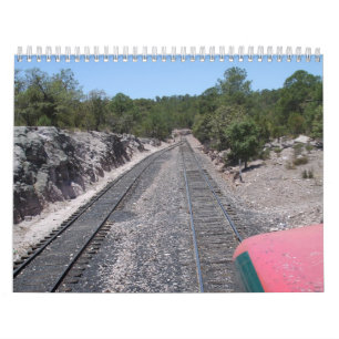Calendrier Chepe, sus Alrededores de Barrancas del Cobre y