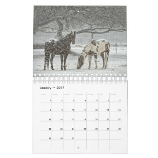 Calendrier Cheval 2017