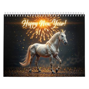 Calendrier Cheval Élégant - Une année de beauté ma