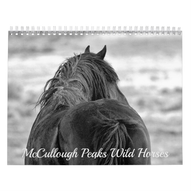 Calendrier Cheval sauvage de McCullough Peaks (Protection)