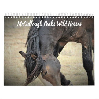 Calendrier Cheval sauvage de McCullough Peaks