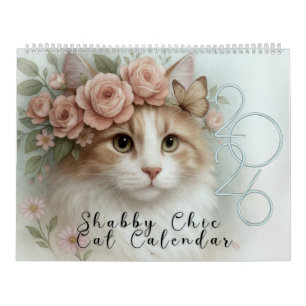 Calendrier Chic Chic Chat Shabby 2026