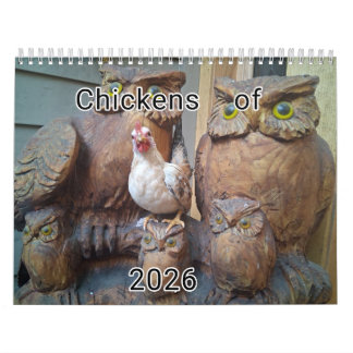 Calendrier Chicken Calendar 2026
