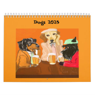 Calendrier 🐶 chien 📅 2025