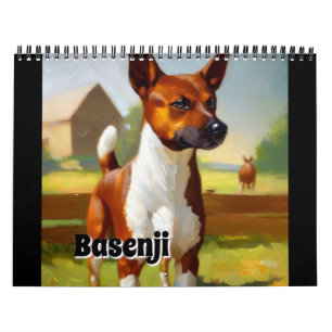 Calendrier Chien Basenji