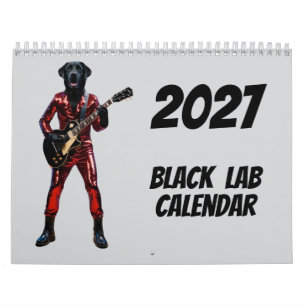 Calendrier Chien Black Lab 2027