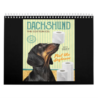 Calendrier Chien Dachshund