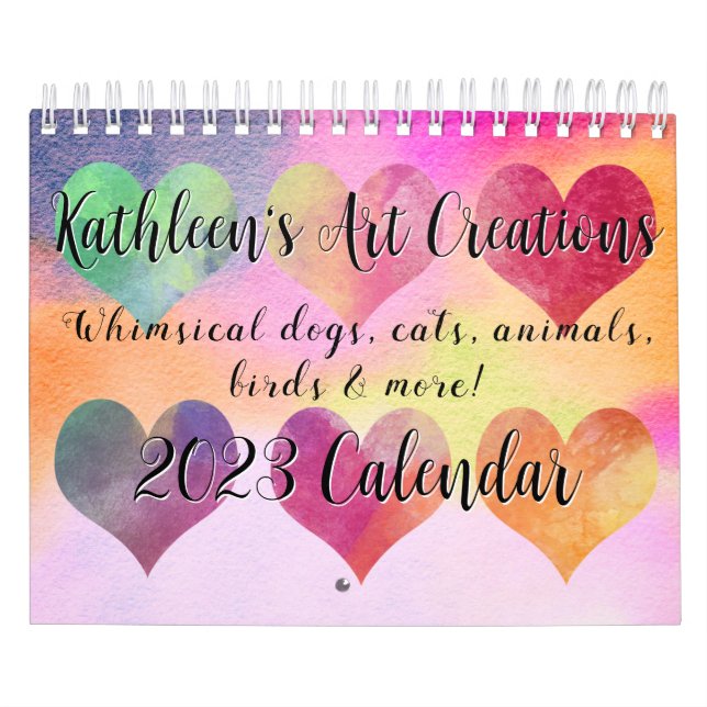 Calendrier Chiens Whimsical, Chats, Animaux, Birdie Petits (Protection)