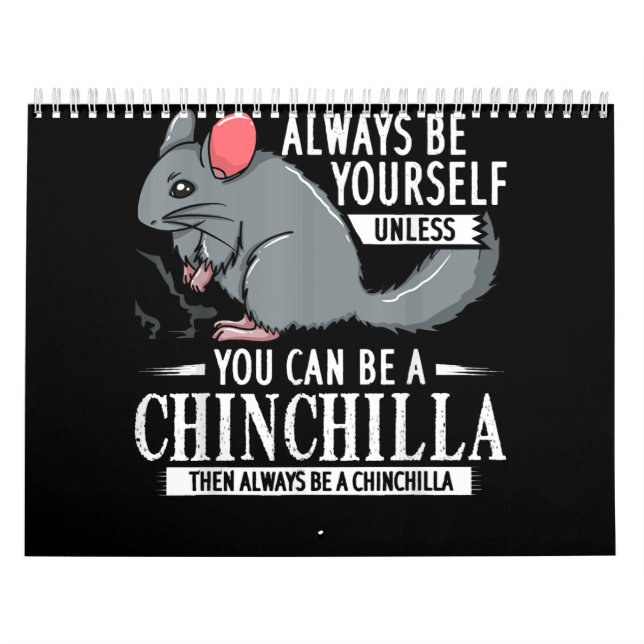 Calendrier Chinchilla Gift Funny Cute Pet (Protection)