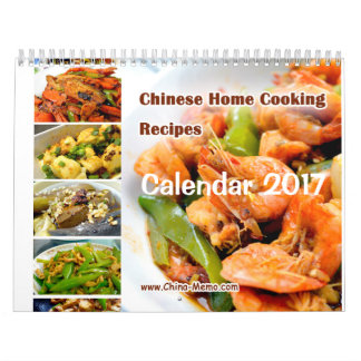 Calendrier chinois 2017 de recettes de cuisine