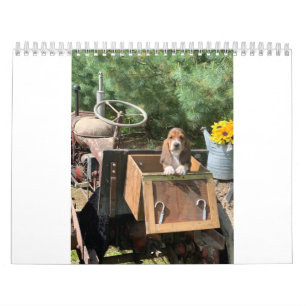 Calendrier Chiots 2019 d'olive et de trains