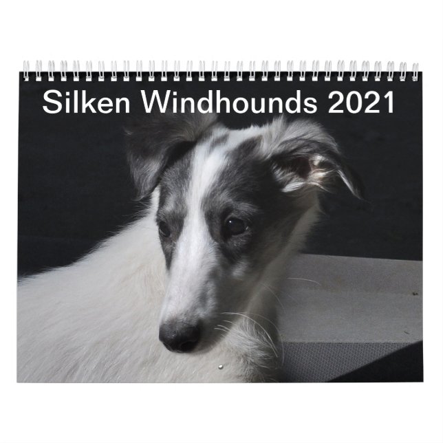Calendrier Chiots de Silken Windhounds 2021 (Protection)