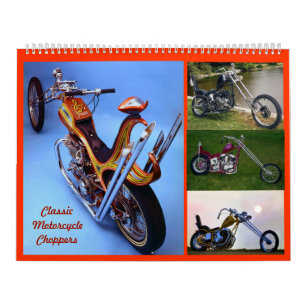 Calendrier Choppers à moto classique