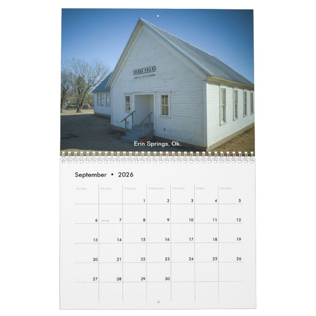 Calendrier Choses oubliées 2019 (Sep 2026)