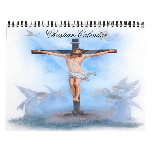 Calendrier chrétien vintage (Protection)