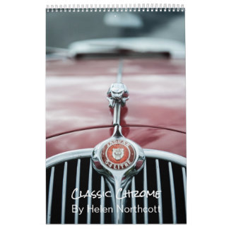 Calendrier Chrome Classique (A3 Moyen)