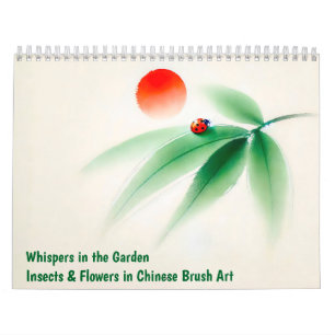 Calendrier Chuchotements dans le jardin – Insectes et fleurs 
