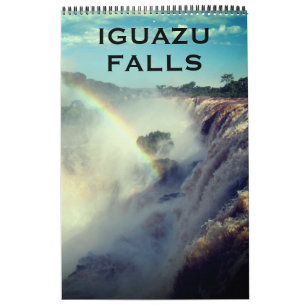 Calendrier chutes d'iguazu amerique du sud