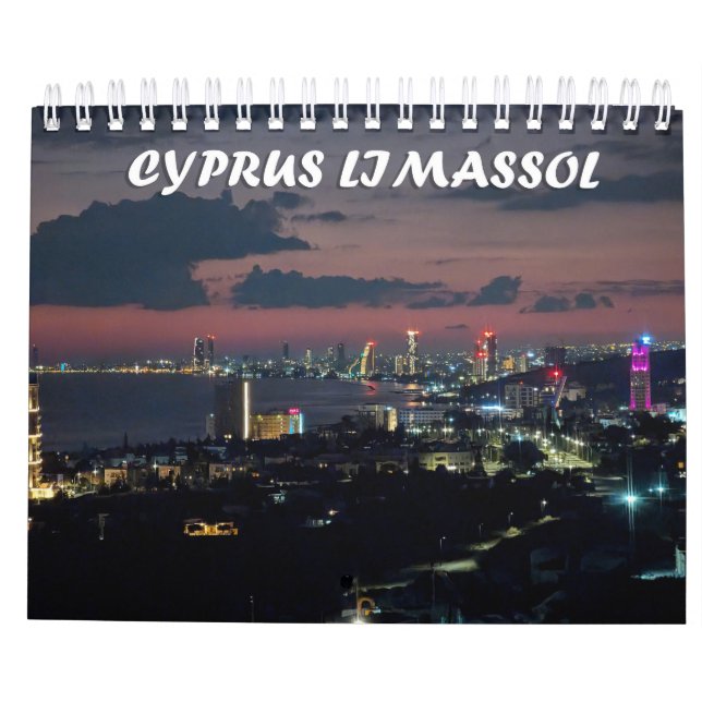 Calendrier Chypre Limassol (Dos)