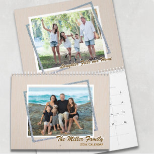 Calendrier Citation Chrétienne Souvenir Photo de Famille