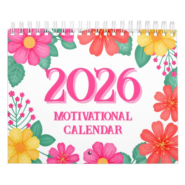 Calendrier Citation Motivationnelle Décor Dopamine Inspiratio (Protection)