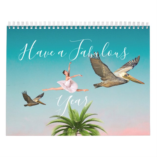 Calendrier Citations amusantes 2023 Modern Chic (Protection)