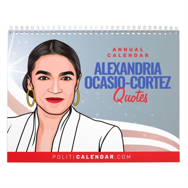 Calendrier Citations AOC - Alexandria Ocasio-Cortez (Protection)