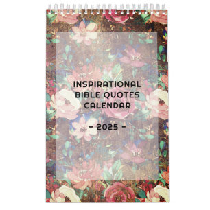 Calendrier Citations bibliques entièrement modifiables Modèle