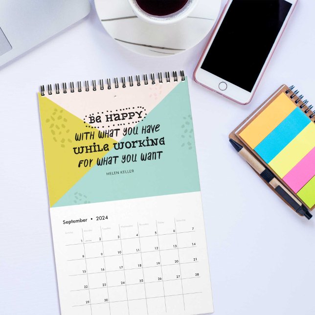 Calendrier Citations d'inspiration (inspirational quotes calendar)