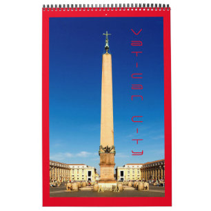 Calendrier Cité du Vatican - Rome - Italie