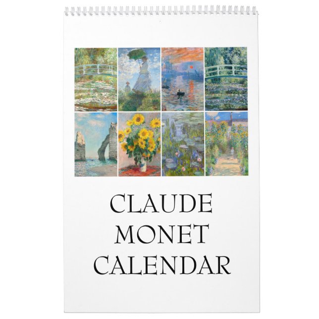 Calendrier Claude Monet (Protection)