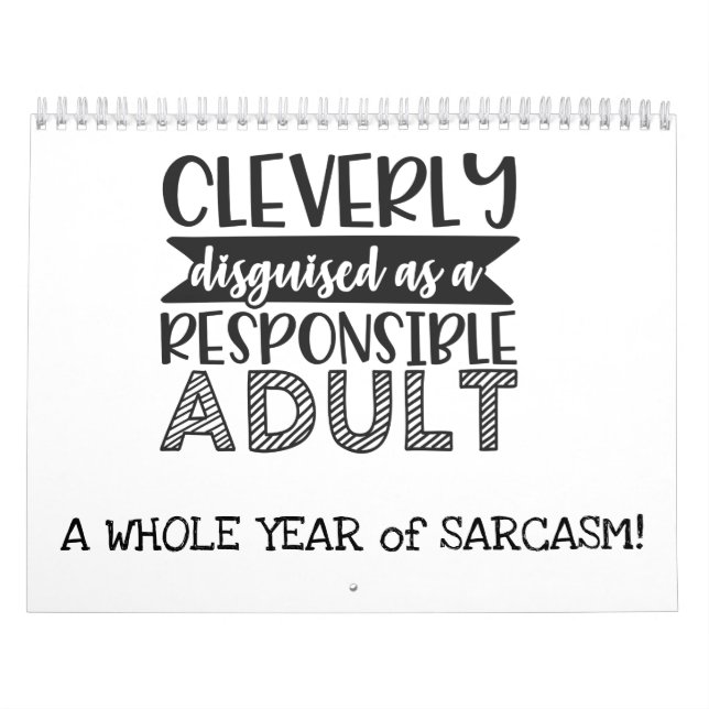 Calendrier Clément déguisé en adulte (Protection)