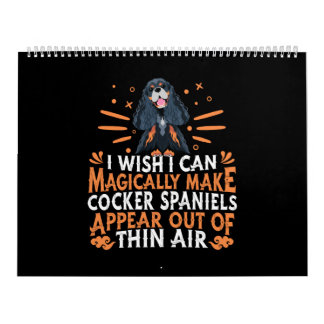 Calendrier Cocker Spaniel Dogs