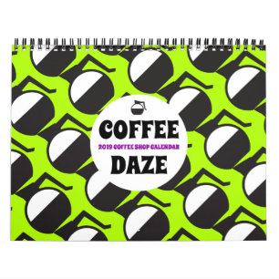 Calendrier Coffee Daze : Personnalisation de l'art pop-shop C