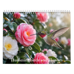 Calendrier Colibris et Fleurs 