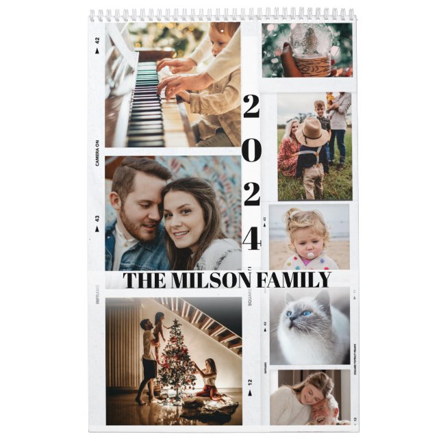 Calendrier collage photo (Protection)