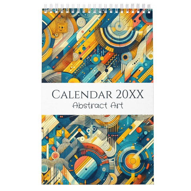 Calendrier Collection d'art Abstraite (Protection)