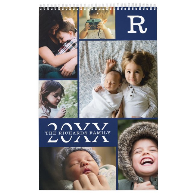 Calendrier Collection de photos de la famille de blocs de cou (Protection)