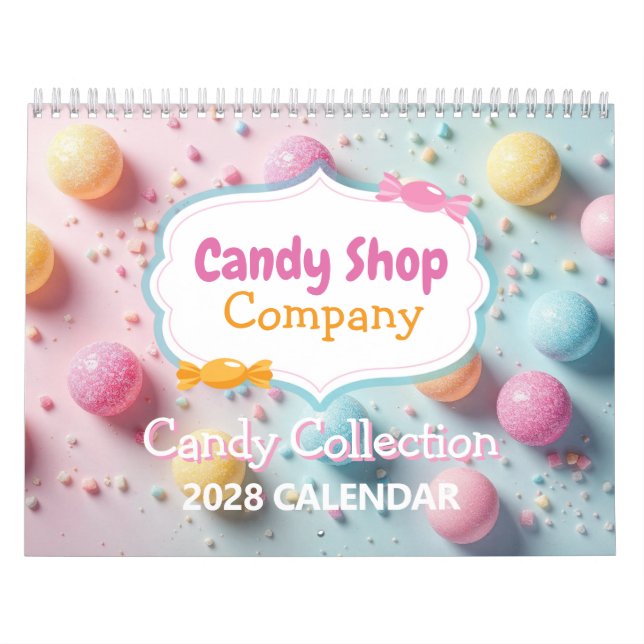 Calendrier Collection Magasin de bonbons (Protection)