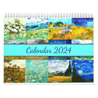 CALENDRIER COLLECTIONS DE PEINTURE VINCENT VAN GOGH