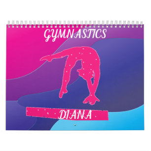CALENDRIER COLORÉ GYMNASTIQUE PERSONNALISÉ 2022.